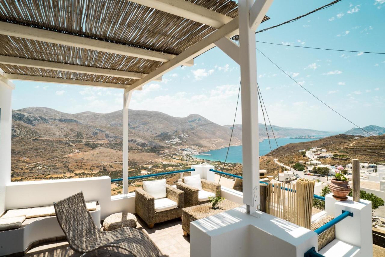 Plori Studios And Apartments Эгиалис Экстерьер фото