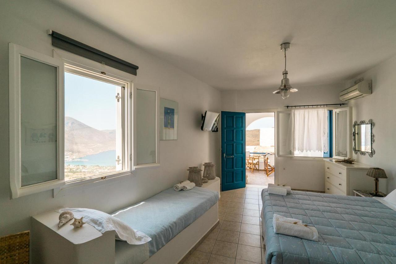 Plori Studios And Apartments Эгиалис Экстерьер фото